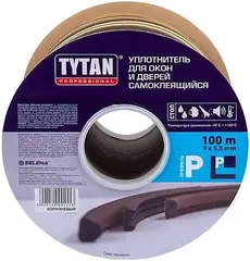 Титан Professional уплотнитель для окон и дверей самоклеящийся