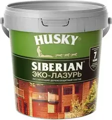 Хаски Siberian Эко-Лазурь лессирующий деревозащитный состав