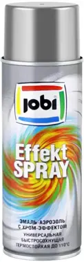 Jobi Effektspray эмаль-аэрозоль с хром-эффектом универсальная