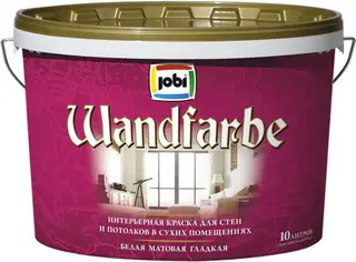 Jobi Wandfarbe интерьерная краска для стен и потолков акриловая