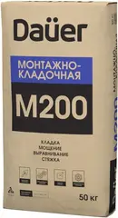 Dauer М-200 монтажно-кладочная сухая смесь