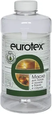 Евротекс Сауна масло для защиты полка натуральное
