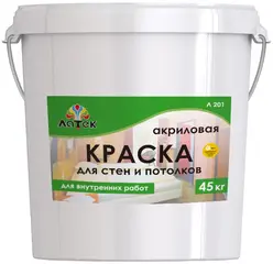 Латек Л 201 акриловая краска для стен и потолков