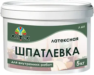 Латек Л 601 латексная шпатлевка для внутренних работ