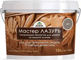 Латек Мастер Лазурь тонирующая пропитка для дерева на водной основе