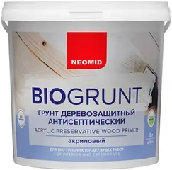 Неомид Biogrunt грунт деревозащитный антисептический акриловый