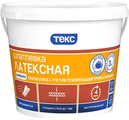 Текс Универсал шпатлевка латексная