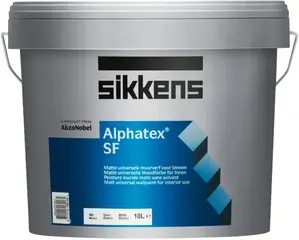 Sikkens Wood Coatings Alphatex SF матовая эмульсионная краска для минеральных поверхностей