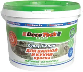 Decotech Eco краска для ванной и кухни латексная