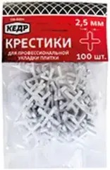 Кедр крестики для плитки