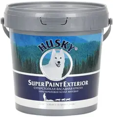 Хаски Super Paint Exterior суперстойкая фасадная краска 100% акриловая