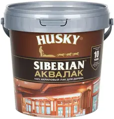 Хаски Siberian Аквалак защитный лак для стен и потолков