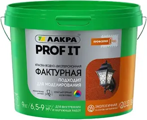 Лакра Prof It краска водно-дисперсионная фактурная