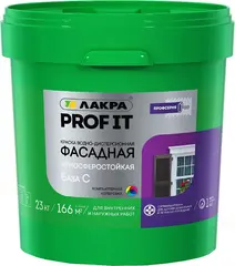 Лакра Prof It краска водно-дисперсионная фасадная атмосферостойкая
