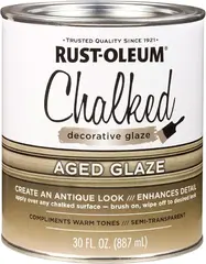 Rust-Oleum Chalked Decorative Glaze декоративная глизаль