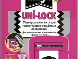 Тангит Uni-Lock универсальная нить для герметизации резьбовых соединений