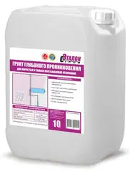 Эталон грунт для пористых и сильновпитывающих оснований