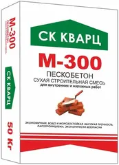 СК Кварц М-300 пескобетон