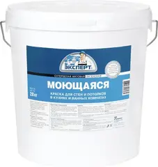 Эксперт Моющаяся супербелая водоэмульсионная латексная краска
