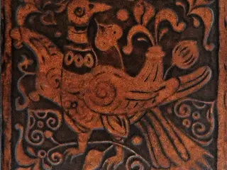 Сокол Родос коллекция RDS411 декор напольный кофейный матовый дракон/орнамент