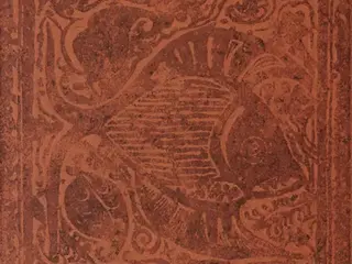 Сокол Родос коллекция RDS611 декор напольный красный матовый орнамент/рыбка