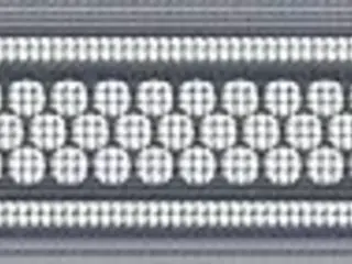 Нефрит-Керамика Эрмида коллекция Эрмида 05-01-1-56-03-06-1020-2 бордюр (400 мм) 50 мм (8 мм) серый глянцевый под текстиль/узор