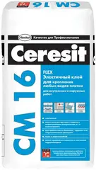 Ceresit CM 16 Flex клей для плитки эластичный для внутренних и наружных работ