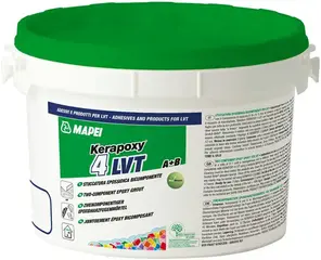 Mapei Kerapoxy 4 LVT двухкомпонентный эпоксидный шовный заполнитель