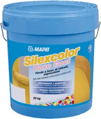 Mapei Silexcolor Base Coat цветная паропроницаемая силикатная грунтовка