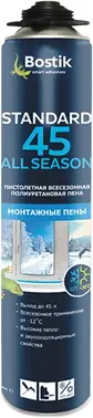 Bostik Standard All Season 45 полиуретановая пистолетная монтажная пена