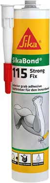 Sika Sikabond-115 Strong Fix высокопрочный клей для внутренней отделки