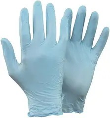 Ultima 300 Light Blue перчатки нитриловые неопудренные