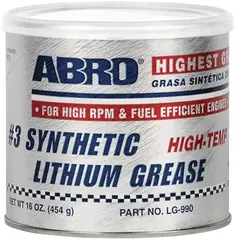 Abro #3 Synthetic Lithium Grease смазка литиевая синтетическая