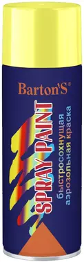 Bartons Spray Paint краска аэрозольная быстросохнущая