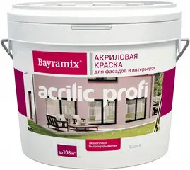 Bayramix Akrylik Profi акриловая краска для фасадов и интерьеров