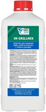 DEC Prof 09 Grillnex средство для удаления жира и копоти с гриля и духовок