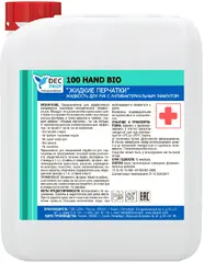 Dec Prof 100 Hand Bio жидкость для рук с антибактериальным эффектом
