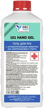 DEC Prof 101 Hand Gel гель для рук с антибактериальным эффектом