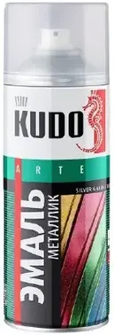 Kudo Arte Silver Finish эмаль металлик аэрозольная