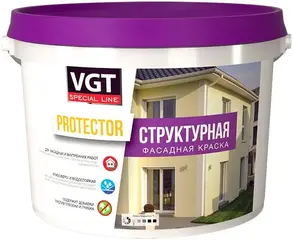 ВГТ Protector структурная фасадная краска
