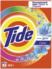 Тайд Color Аромат Lenor стиральный порошок аква-пудра