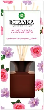 Air Wick Botanica Алтайская Роза и Луговые Цветы ароматический диффузор для дома с деревянными палочками