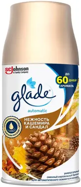 Glade Automatic Нежность Кашемира и Сандал сменный баллон для автоматического освежителя воздуха