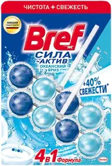 Бреф Сила-Актив Океанский Бриз блок туалетный подвесной