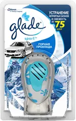 Glade Sport Горная Прохлада освежитель воздуха для автомобиля