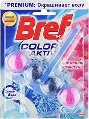Бреф Premium Color Aktiv Цветочная Свежесть блок туалетный
