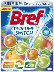 Бреф Premium Perfume Switch Персик-Яблоко блок туалетный подвесной
