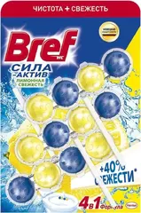Бреф Лимонная Свежесть блок туалетный подвесной