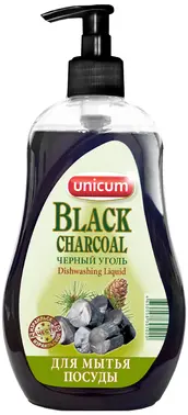 Unicum Черный Уголь средство для мытья посуды