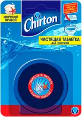Чиртон Морской Прибой чистящая таблетка для унитаза
